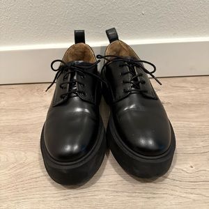 & Other Stories Chunky Leather Oxfords